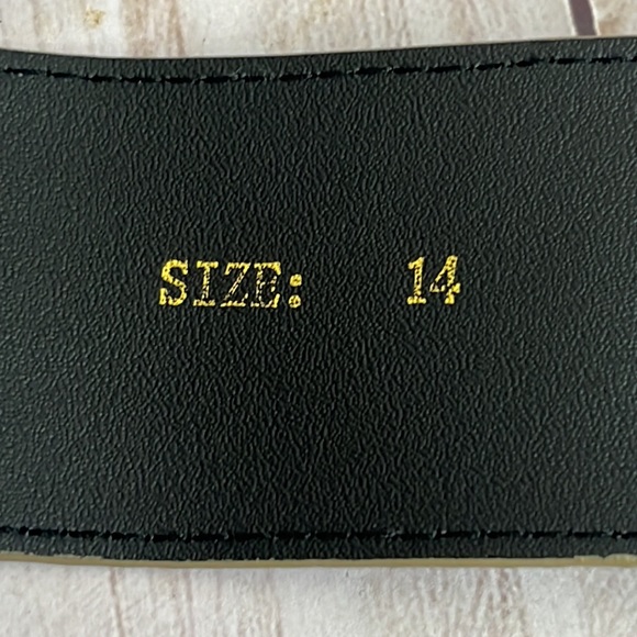 Snakeskin Belt Size 14 - Picture 5 of 8